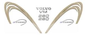 Kit Adesivos Compatível Emblema Volvo VM 260 Athor Kit Adesivos Compatível Emblema Volvo VM 260 Athor
