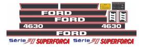 Kit Adesivos Compatível Ford 4630 Série 30 Super Força III Kit Adesivos Compatível Ford 4630 Série 30 Super Força III