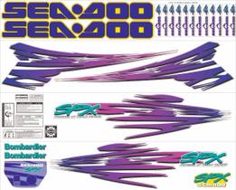 Kit Adesivos compatível Jet Ski compatível Seadoo SPX 97