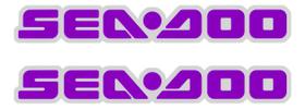 Kit Adesivos Compatível Jet Ski Sea-Doo Roxo/Cinza Kit Adesivos Compatível Jet Ski Sea-Doo Roxo/Cinza