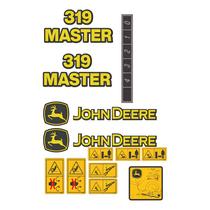 Kit Adesivos Compatível John Deere Master 319 17 Un Kit Adesivos Compatível John Deere Master 319 17 Un