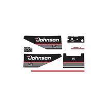 Kit Adesivos Compatível Johnson 15HP UV c/10 Kit Adesivos Compatível Johnson 15HP UV c/10