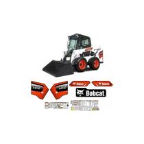Kit Adesivos Compatível Mini Carregadeira Bobcat S510 2020