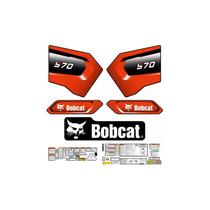 Kit Adesivos Compatível Mini Carregadeira Bobcat S70 2020