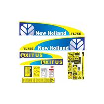 Kit Adesivos Compatível New Holland TL 75E Exitus