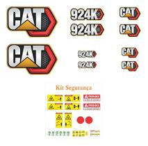 Kit Adesivos Compatível Pá Carregadeira CAT 924K Kit Adesivos Compatível Pá Carregadeira CAT 924K