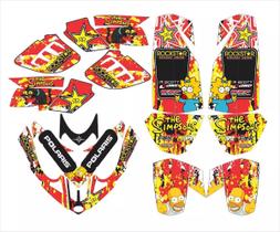 Kit Adesivos Compatível Polaris Predator 500 UV 24pç Kit Adesivos Compatível Polaris Predator 500 UV 24pç