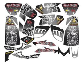 Kit Adesivos Compatível Polaris Predator 500 UV 26pç Kit Adesivos Compatível Polaris Predator 500 UV 26pç