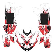 Kit Adesivos Compatível Polaris Predator 500 UV Pl004 Kit Adesivos Compatível Polaris Predator 500 UV Pl004