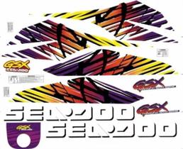 Kit Adesivos Compatível Sea-Doo GSX 97/98 2T 14pç