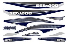 Kit Adesivos Compatível Sea-Doo GTI 155 SE 2010 Kit Adesivos Compatível Sea-Doo GTI 155 SE 2010