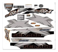 Kit Adesivos Compatível Sea-Doo RXP 255 Prata 08/09 Kit Adesivos Compatível Sea-Doo RXP 255 Prata 08/09