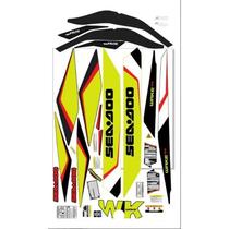 Kit Adesivos Compatível Sea-Doo Wake 155 2014-2015 Kit Adesivos Compatível Sea-Doo Wake 155 2014-2015