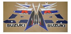 Kit Adesivos Compatível Suzuki GSX-R 1000 2004 Azul/Branco