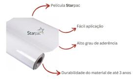 Kit Adesivos Compatível Tapa Sol Mercedes LS1634 Cinza
