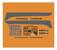 Kit Adesivos Compatível Trator Valtra BH205i Confortcab Kit Adesivos Compatível Trator Valtra BH205i Confortcab