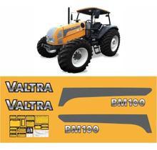 Kit Adesivos Compatível Trator Valtra BM100 + Etiquetas Kit Adesivos Compatível Trator Valtra BM100 + Etiquetas