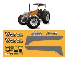 Kit Adesivos Compatível Valtra A650 c/ Etiquetas Kit Adesivos Compatível Valtra A650 c/ Etiquetas