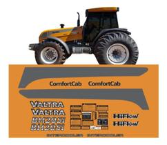 Kit Adesivos Compatível Valtra BH205i Completo Kit Adesivos Compatível Valtra BH205i Completo