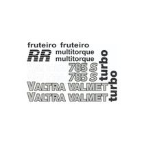 Kit Adesivos Compatível Valtra/Valmet 785S Fruteiro RR