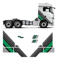 Kit Adesivos Compatível VW Meteor Verde - 7 Peças Kit Adesivos Compatível VW Meteor Verde - 7 Peças