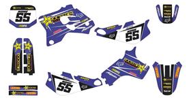 Kit Adesivos Compatível YZ 80 1993-2001 Rockstar Kit Adesivos Compatível YZ 80 1993-2001 Rockstar