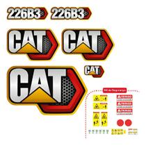 Kit Adesivos Completo Compatível Caterpillar 226B3 2021/2022