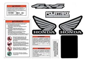 Kit Adesivos Completo Honda Fourtrax 420 2008 Até 2013