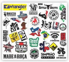 Kit Adesivos Country + De 30 Unidades Kit Adesivos Country + De 30 Unidades
