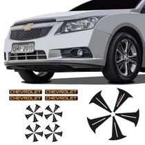 Kit Adesivos De Roda Cruze Fibra De Carbono Emblema Dourado Kit Adesivos De Roda Cruze Fibra De Carbono Emblema Dourado