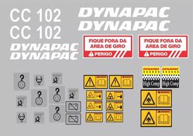 Kit Adesivos Dynapac Cc 102