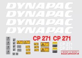 Kit Adesivos Dynapac Cp 271