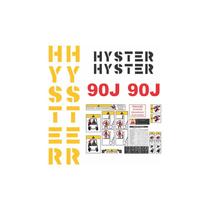 Kit Adesivos e Etiquetas Compatível Hyster 90J Kit Adesivos e Etiquetas Compatível Hyster 90J