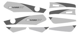 Kit Adesivos Emblema Compatível BMW R1200RT 8pç