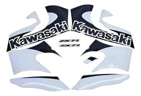 Kit Adesivos Emblema Compatível Kawasaki Ninja ZX7R 2001 Kit Adesivos Emblema Compatível Kawasaki Ninja ZX7R 2001
