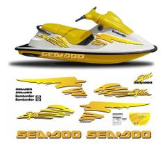Kit Adesivos Emblema Seadoo Sea Doo Spx 1994 Jetski Sd54 Kit Adesivos Emblema Seadoo Sea Doo Spx 1994 Jetski Sd54
