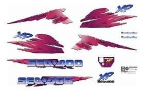 Kit Adesivos Emblema Seadoo Sea Doo Xp 1995 1996 Sd60