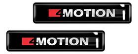 Kit Adesivos Emblemas Coluna Lateral compatível Amarok 4Motion