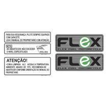 Kit Adesivos Emblemas Flex E Abastecimento Honda Cg 125 150 Kit Adesivos Emblemas Flex E Abastecimento Honda Cg 125 150