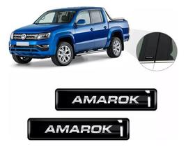 Kit Adesivos Emblemas Lateral Coluna Amarok Resinado 3d Kit Adesivos Emblemas Lateral Coluna Amarok Resinado 3d
