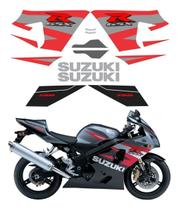 Kit Adesivos Emblemas Suzuki GSX-R 750 SRAD 2004