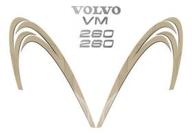 Kit Adesivos Faixa Lateral Volvo Vm Athor 260 E Emblemas Kit Adesivos Faixa Lateral Volvo Vm Athor 260 E Emblemas