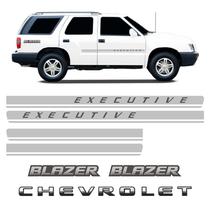 Kit Adesivos Faixas Blazer Executive 2009/2011 Chevrolet