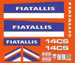 Kit Adesivos Fiatallis 14Cs