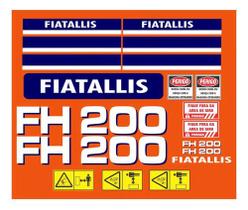 Kit Adesivos Fiatallis Fh 200