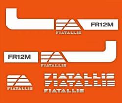 Kit Adesivos Fiatallis Fr12m