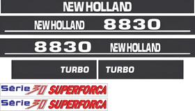 Kit Adesivos - Ford New Holland 8830 Turbo Série 30 Superforça Kit Adesivos - Ford New Holland 8830 Turbo Série 30 Superforça