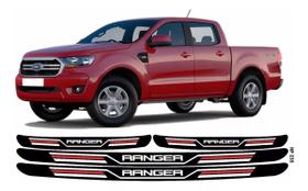 Kit Adesivos Ford Ranger Soleiras Resinadas Kit Black Out Kit Adesivos Ford Ranger Soleiras Resinadas Kit Black Out