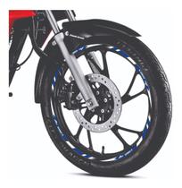 Kit Adesivos Friso Roda Yamaha Tracer 900 GT Vermelho e Preto Kit Adesivos Friso Roda Yamaha Tracer 900 GT Vermelho e Preto