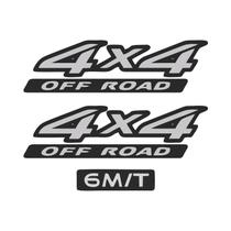 Kit Adesivos Frontier 4x4 Off Road 6m/t Escovado